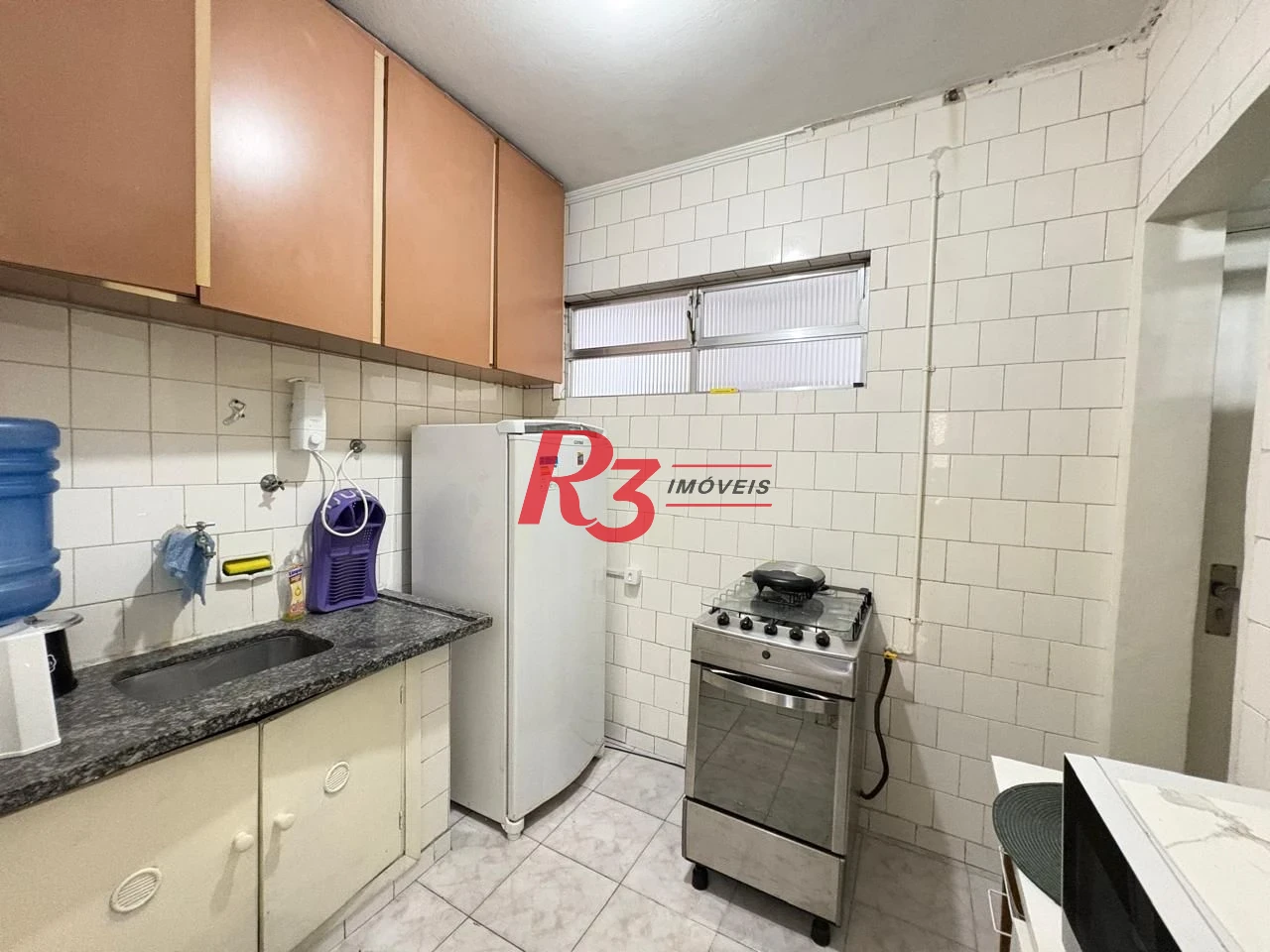 Apartamento com 1 dormitório para alugar, 67 m² por R$ 3.200,02/mês - Boqueirão - Santos/SP