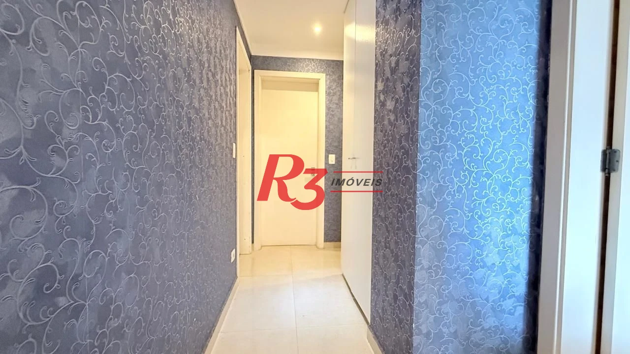 Apartamento com 3 dormitórios à venda, 138 m² por R$ 1.680.000,00 - Gonzaga - Santos/SP