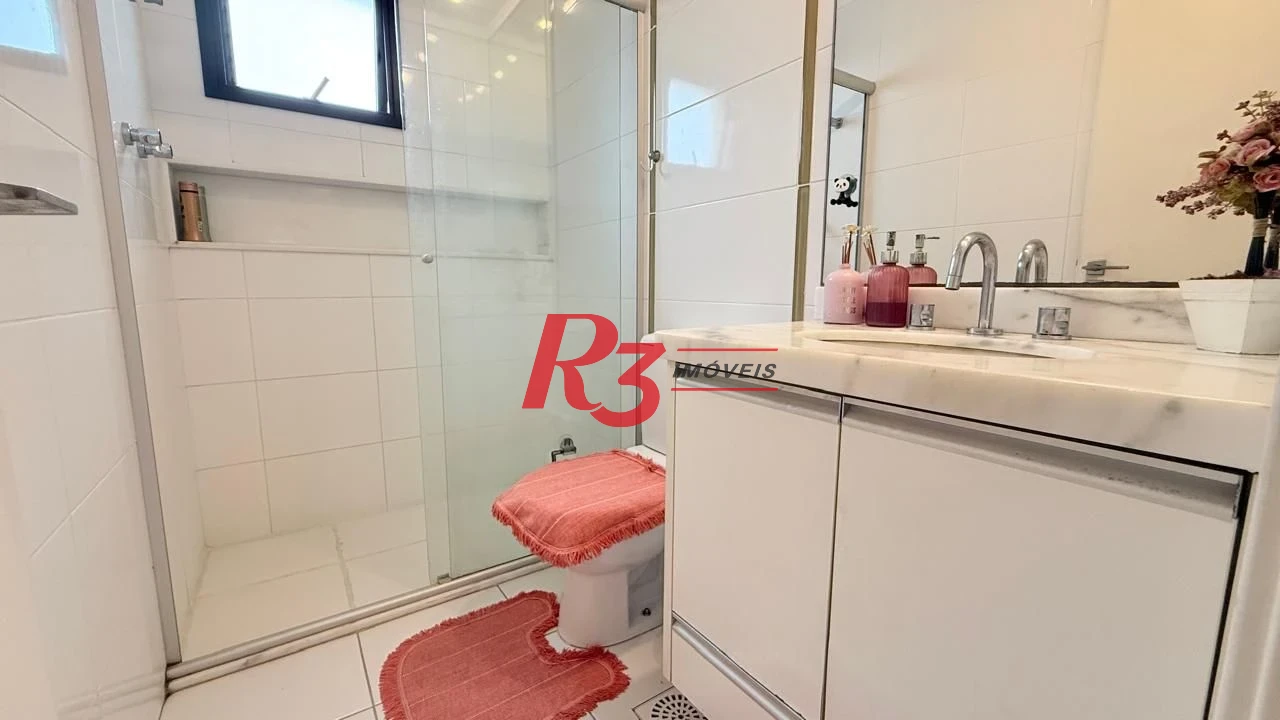 Apartamento com 3 dormitórios à venda, 138 m² por R$ 1.680.000,00 - Gonzaga - Santos/SP