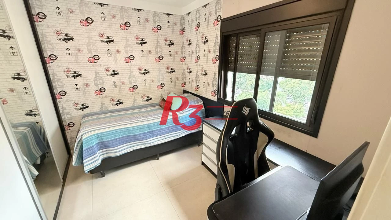 Apartamento com 3 dormitórios à venda, 138 m² por R$ 1.680.000,00 - Gonzaga - Santos/SP