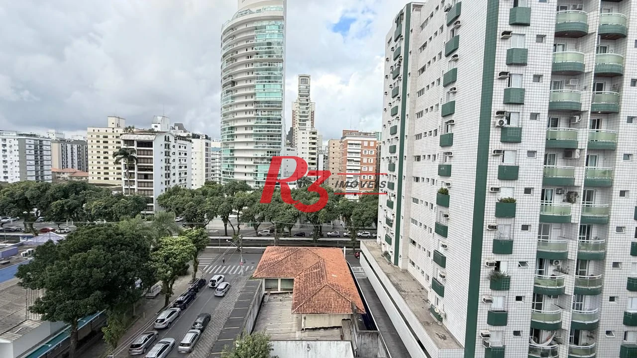 Apartamento com 3 dormitórios à venda, 138 m² por R$ 1.680.000,00 - Gonzaga - Santos/SP