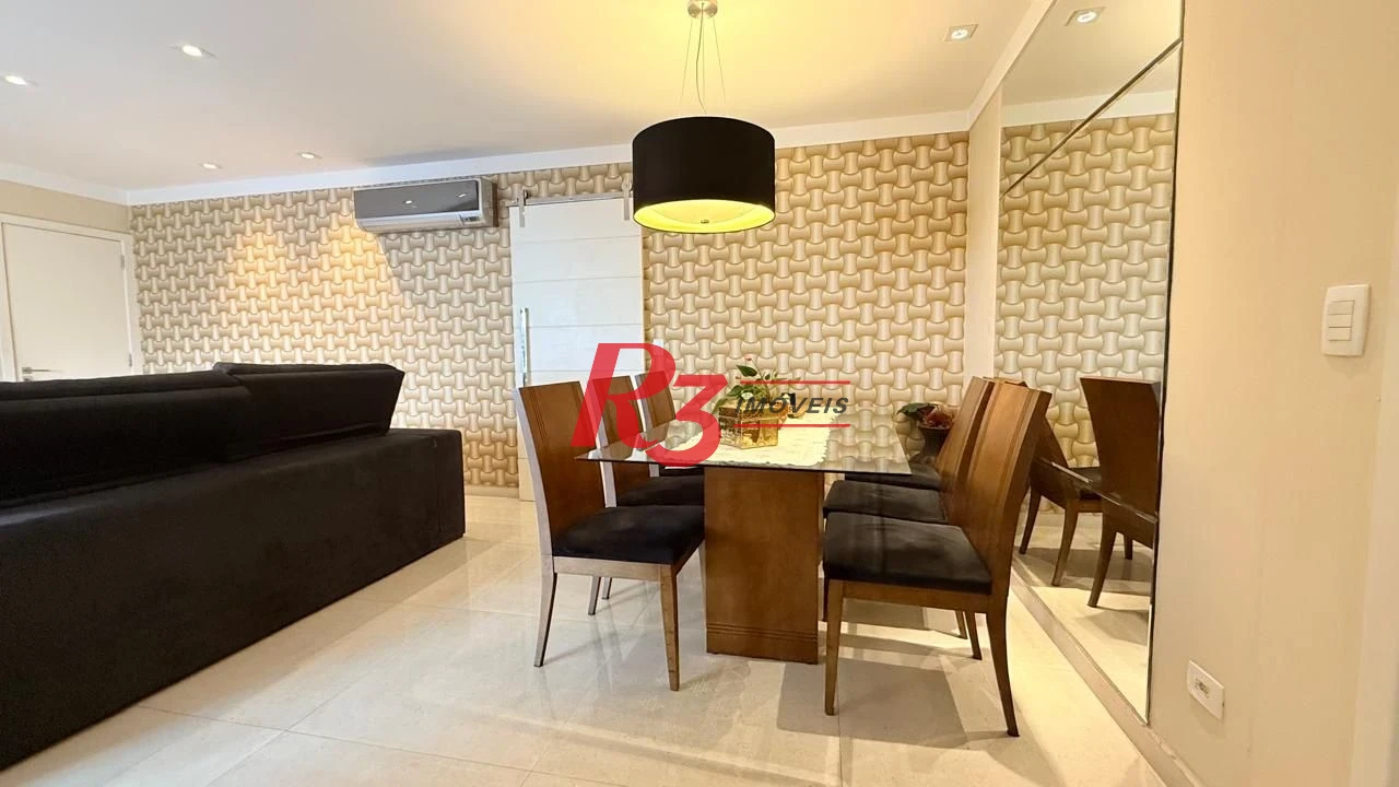 Apartamento com 3 dormitórios à venda, 138 m² por R$ 1.680.000,00 - Gonzaga - Santos/SP