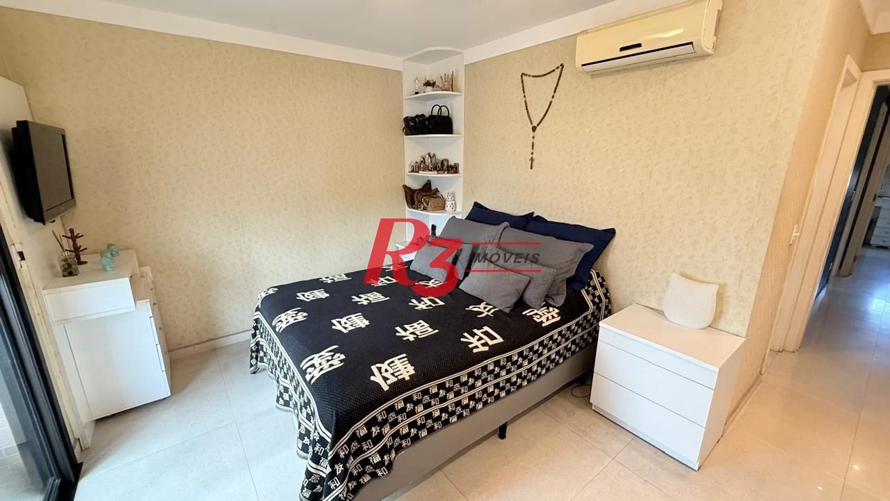 Apartamento com 3 dormitórios à venda, 138 m² por R$ 1.680.000,00 - Gonzaga - Santos/SP
