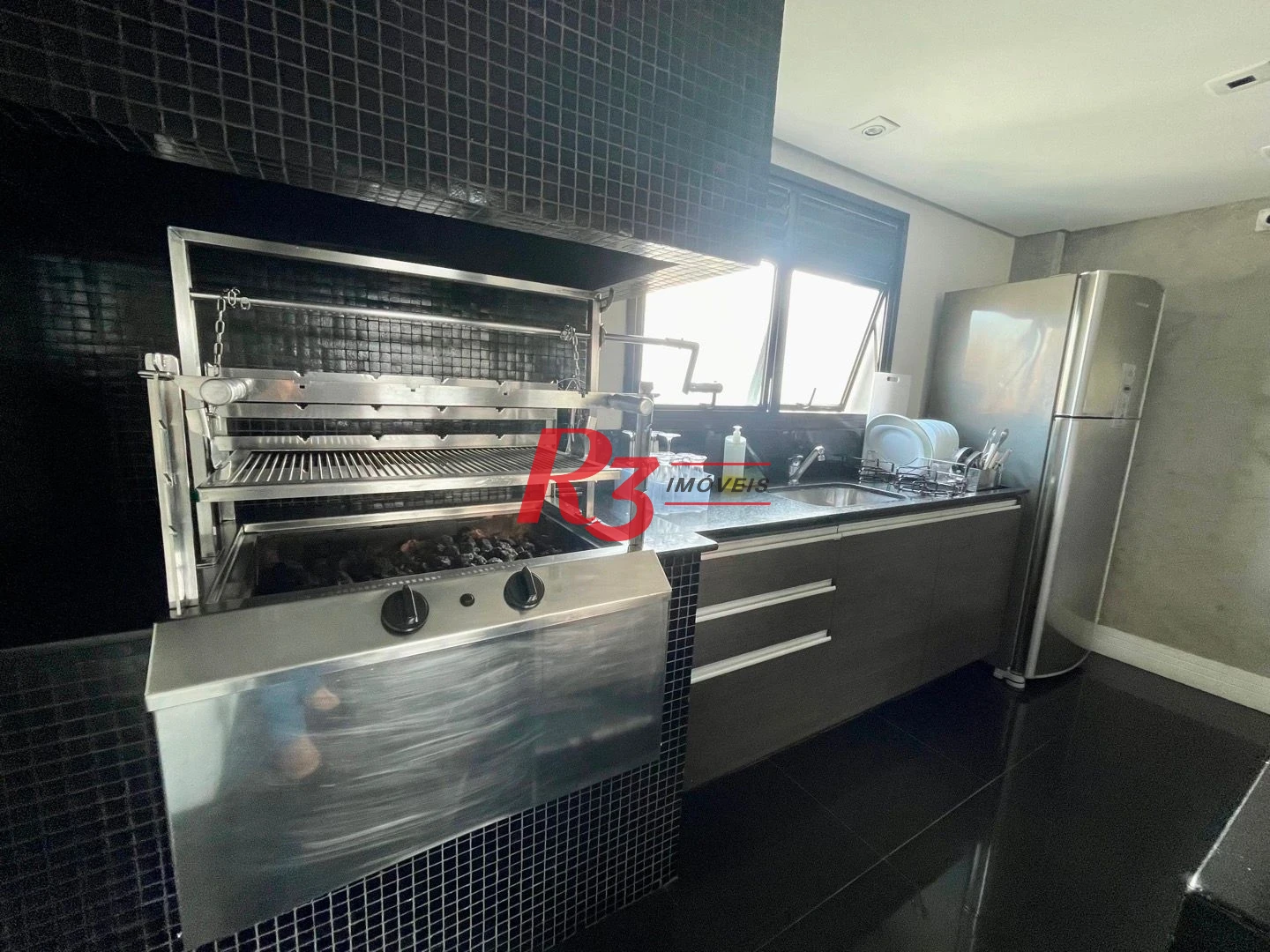 Apartamento com 3 dormitórios à venda, 138 m² por R$ 1.680.000,00 - Gonzaga - Santos/SP