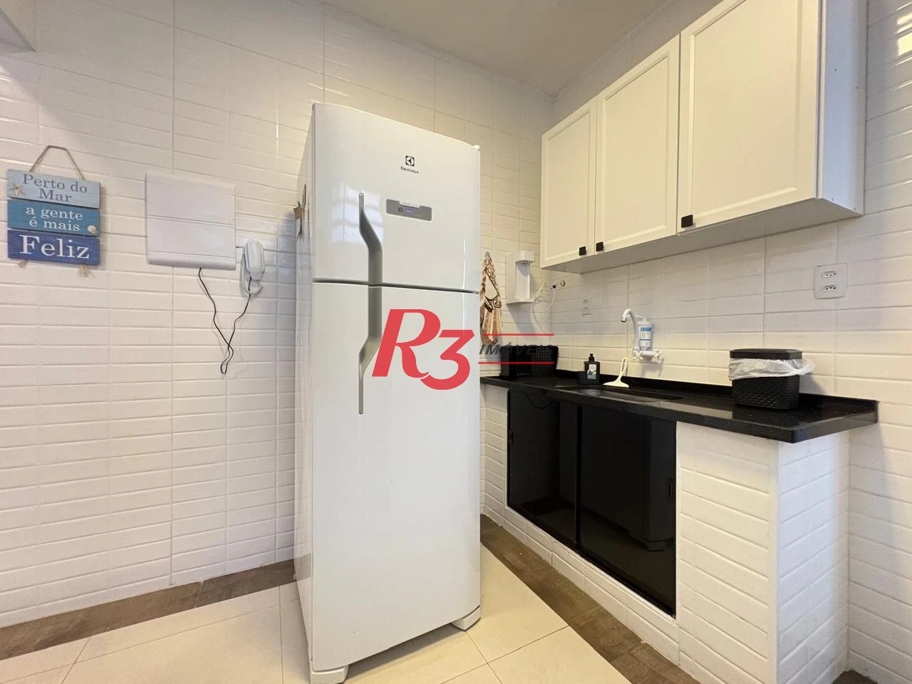 Apartamento com 1 dormitório para alugar, 60 m² por R$ 4.500,02/mês - Boqueirão - Santos/SP