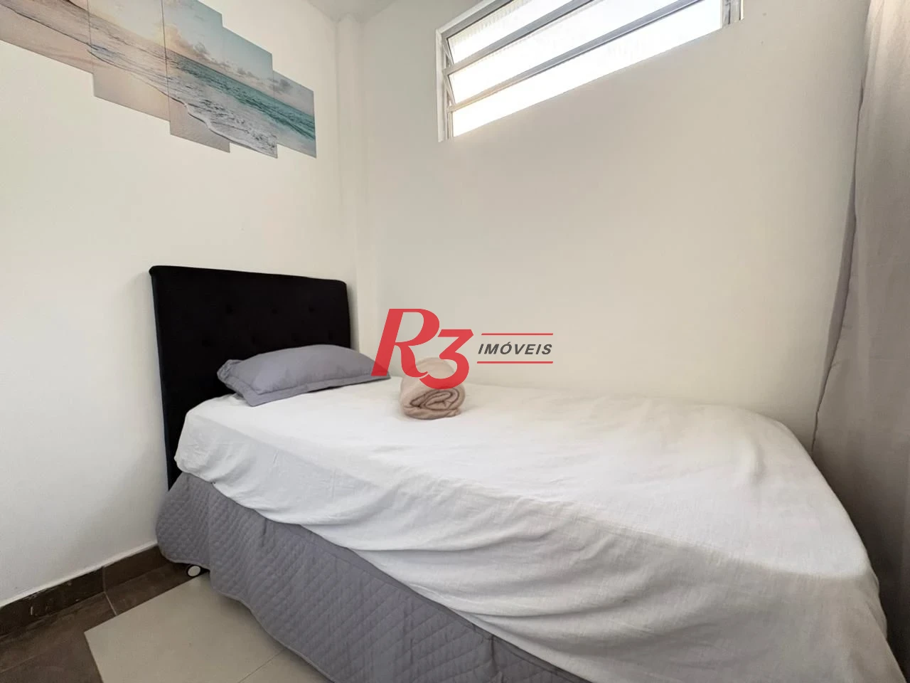 Apartamento com 1 dormitório para alugar, 60 m² por R$ 4.500,02/mês - Boqueirão - Santos/SP