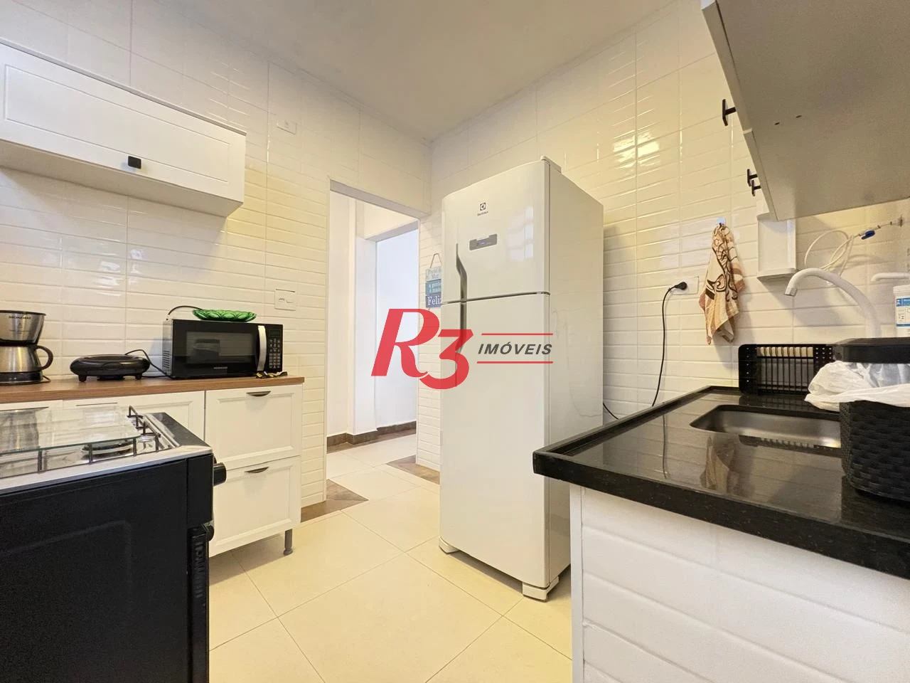 Apartamento com 1 dormitório para alugar, 60 m² por R$ 4.500,02/mês - Boqueirão - Santos/SP