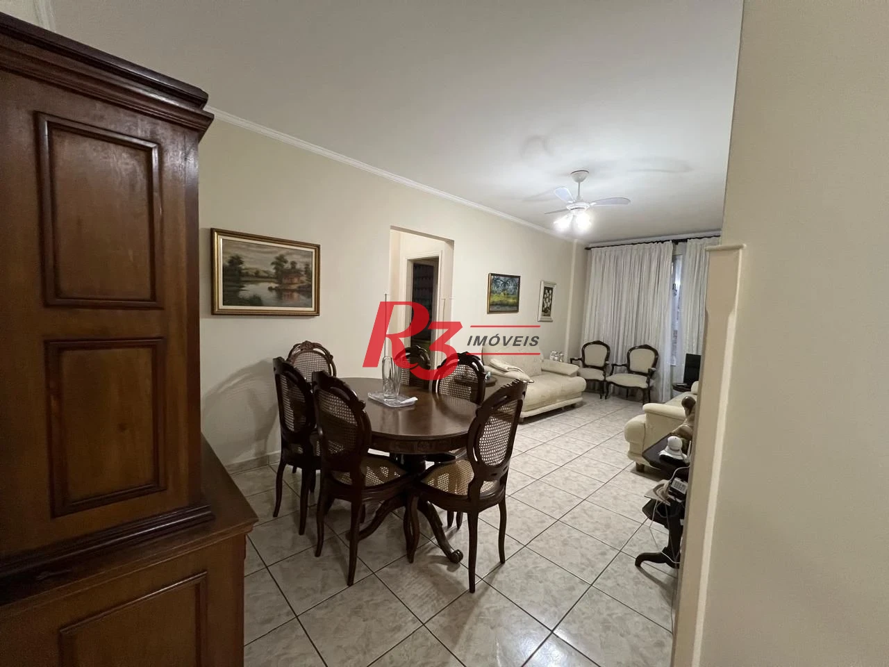 Apartamento com 3 dormitórios para alugar, 110 m² por R$ 6.000,00/mês - Pompéia - Santos/SP