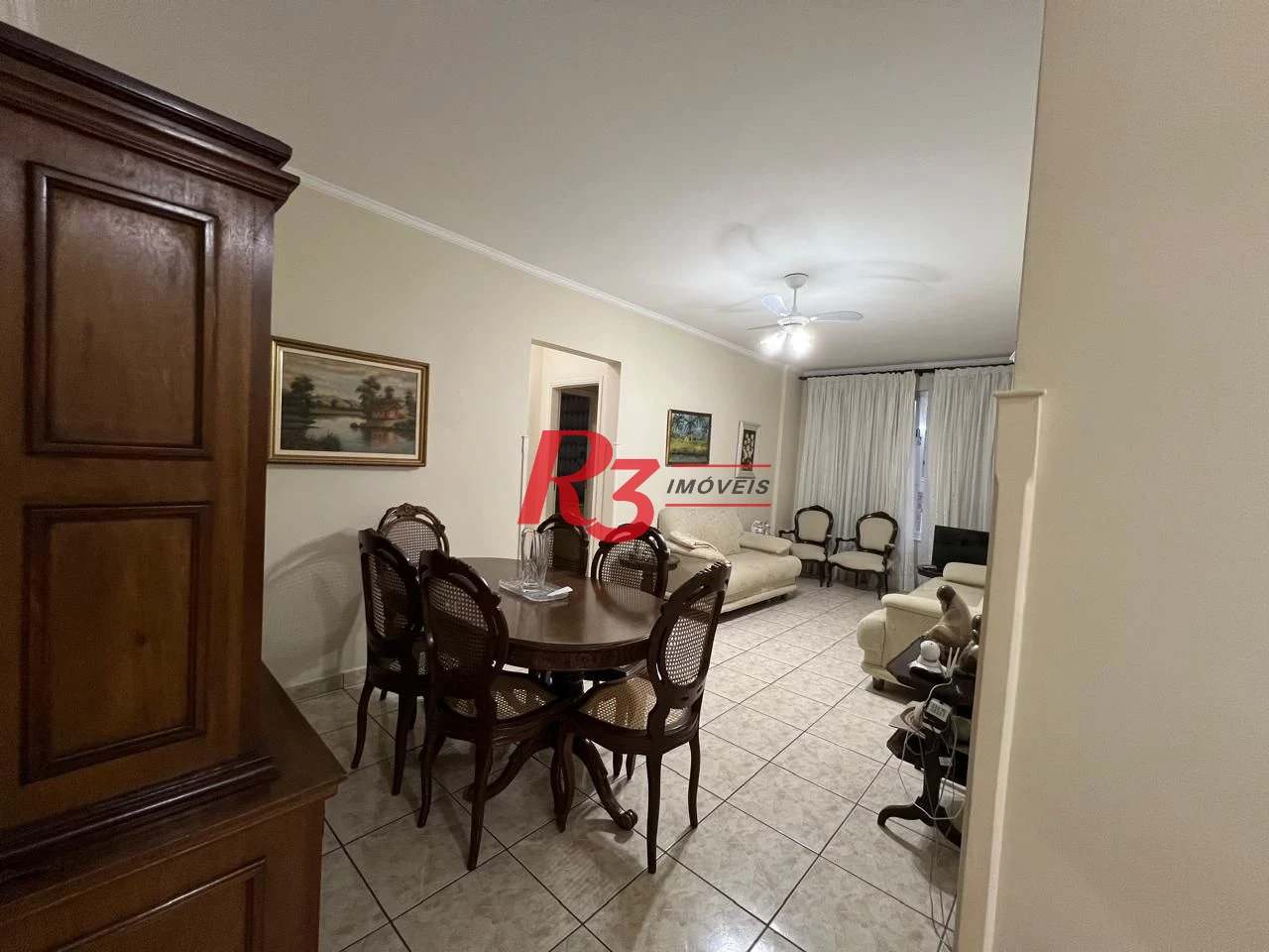 Apartamento com 3 dormitórios para alugar, 110 m² por R$ 6.000,00/mês - Pompéia - Santos/SP