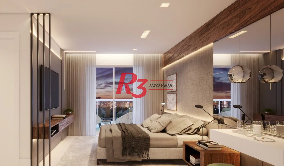 Apartamento com 3 dormitórios à venda, 163 m² por R$ 4.000.000,00 - Ponta da Praia - Santos/SP