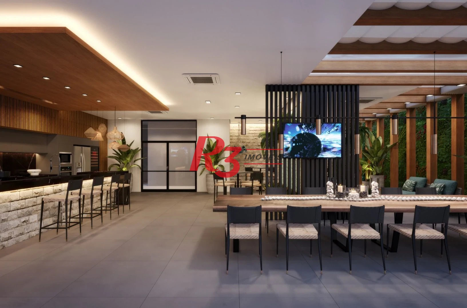 Apartamento com 3 dormitórios à venda, 163 m² por R$ 4.000.000,00 - Ponta da Praia - Santos/SP