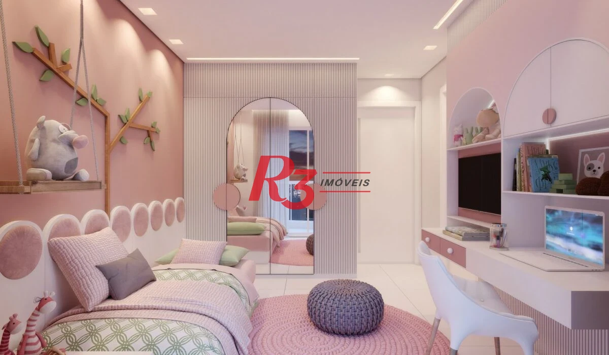 Apartamento com 3 dormitórios à venda, 163 m² por R$ 4.000.000,00 - Ponta da Praia - Santos/SP