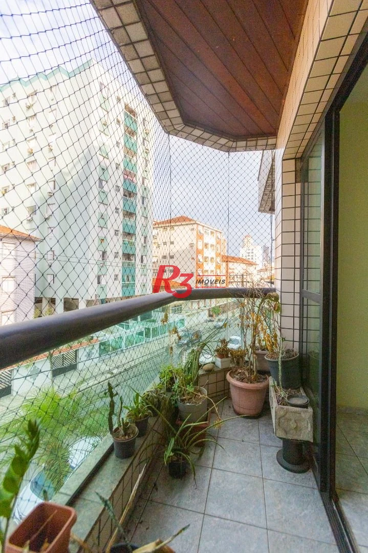 Apartamento com 2 dormitórios para alugar, 100 m² por R$ 4.000,02/mês - Campo Grande - Santos/SP
