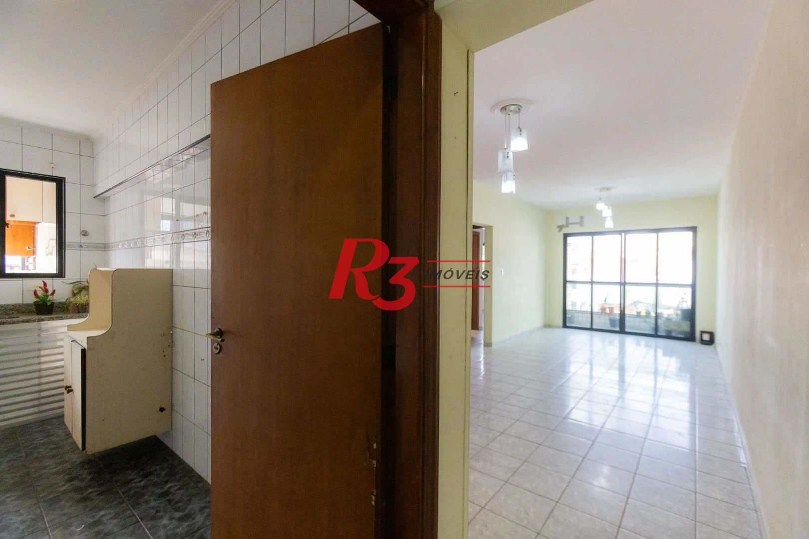 Apartamento com 2 dormitórios para alugar, 100 m² por R$ 4.000,02/mês - Campo Grande - Santos/SP