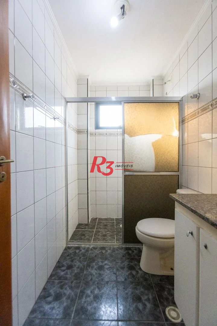 Apartamento com 2 dormitórios para alugar, 100 m² por R$ 4.000,02/mês - Campo Grande - Santos/SP