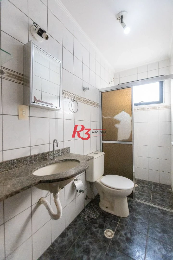 Apartamento com 2 dormitórios para alugar, 100 m² por R$ 4.000,02/mês - Campo Grande - Santos/SP