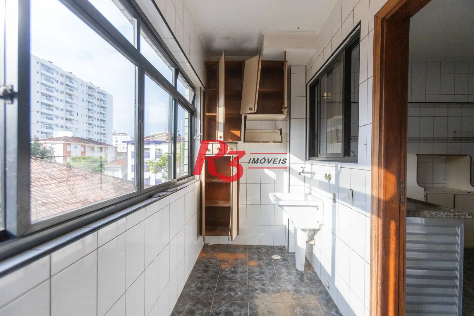 Apartamento com 2 dormitórios para alugar, 100 m² por R$ 4.000,02/mês - Campo Grande - Santos/SP