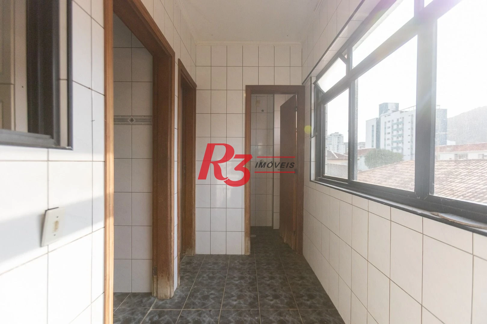 Apartamento com 2 dormitórios para alugar, 100 m² por R$ 4.000,02/mês - Campo Grande - Santos/SP