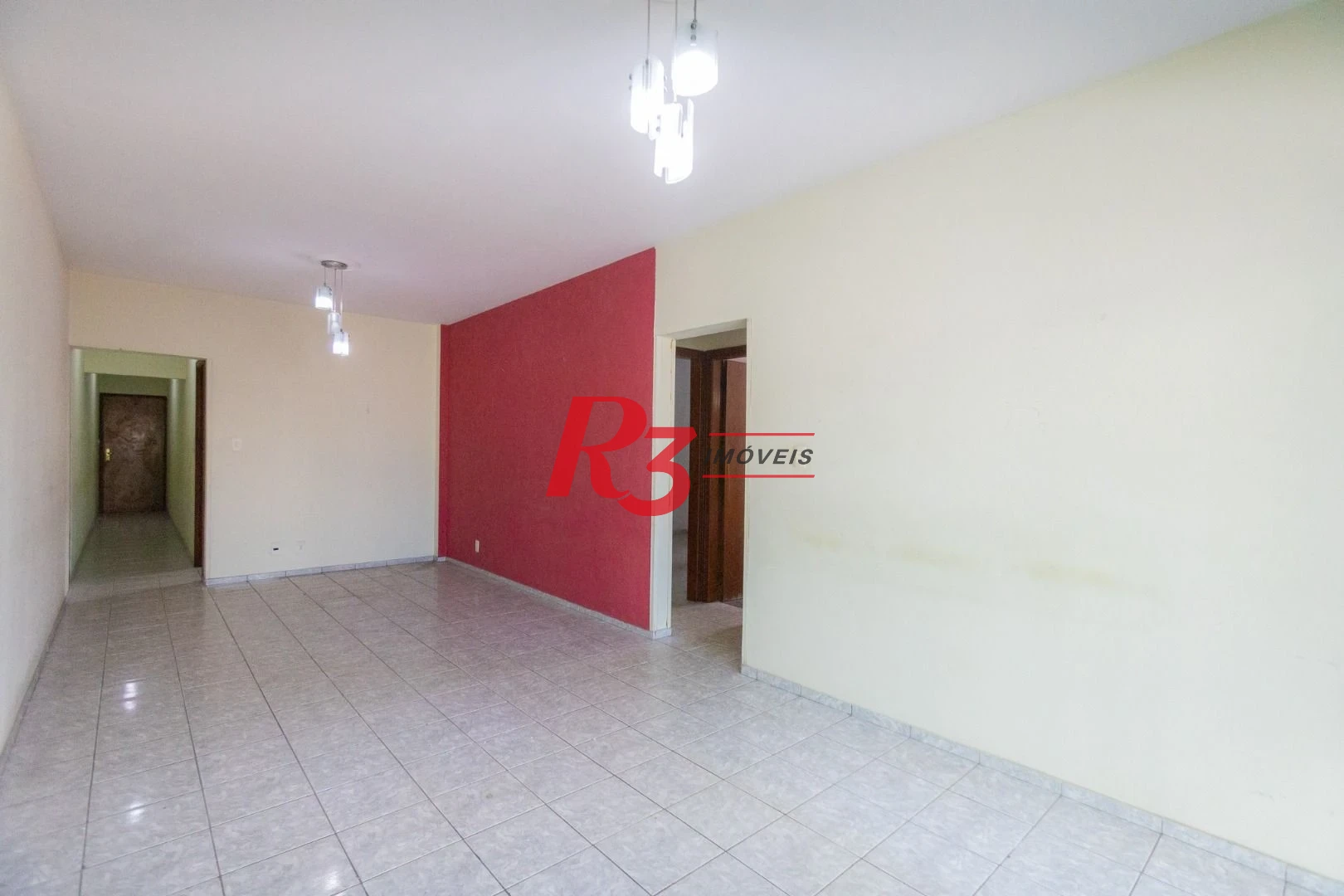 Apartamento com 2 dormitórios para alugar, 100 m² por R$ 4.000,02/mês - Campo Grande - Santos/SP
