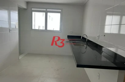 Apartamento com 3 dormitórios à venda, 170 m² por R$ 3.600.000,00 - Aparecida - Santos/SP