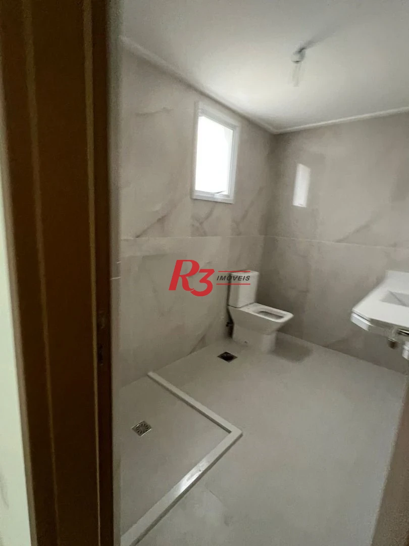 Apartamento com 3 dormitórios à venda, 170 m² por R$ 3.600.000,00 - Aparecida - Santos/SP