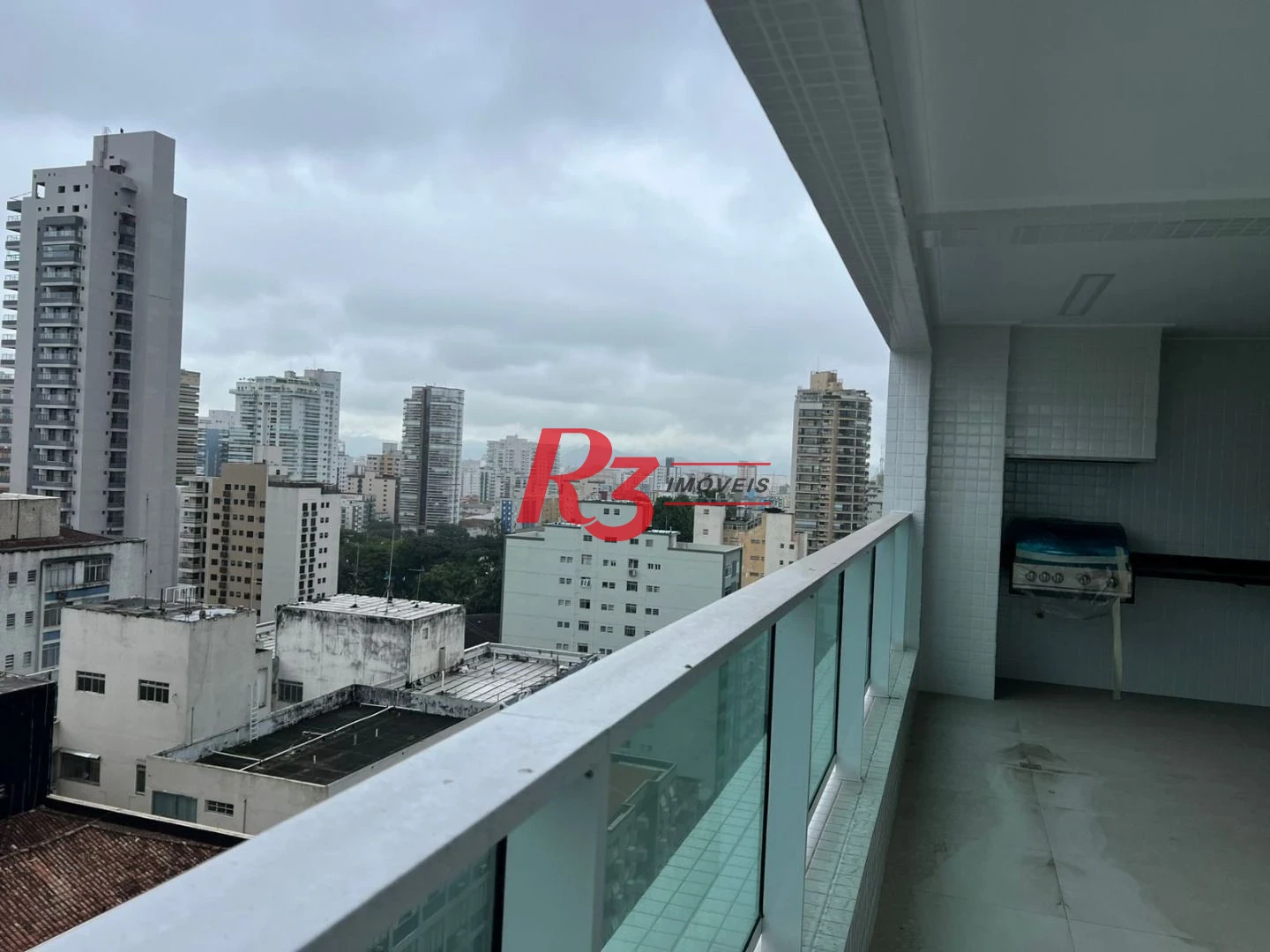 Apartamento com 3 dormitórios à venda, 170 m² por R$ 3.600.000,00 - Aparecida - Santos/SP