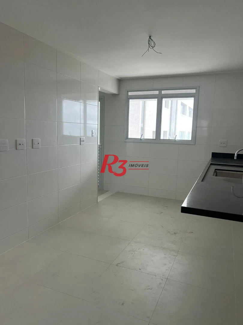Apartamento com 3 dormitórios à venda, 170 m² por R$ 3.600.000,00 - Aparecida - Santos/SP
