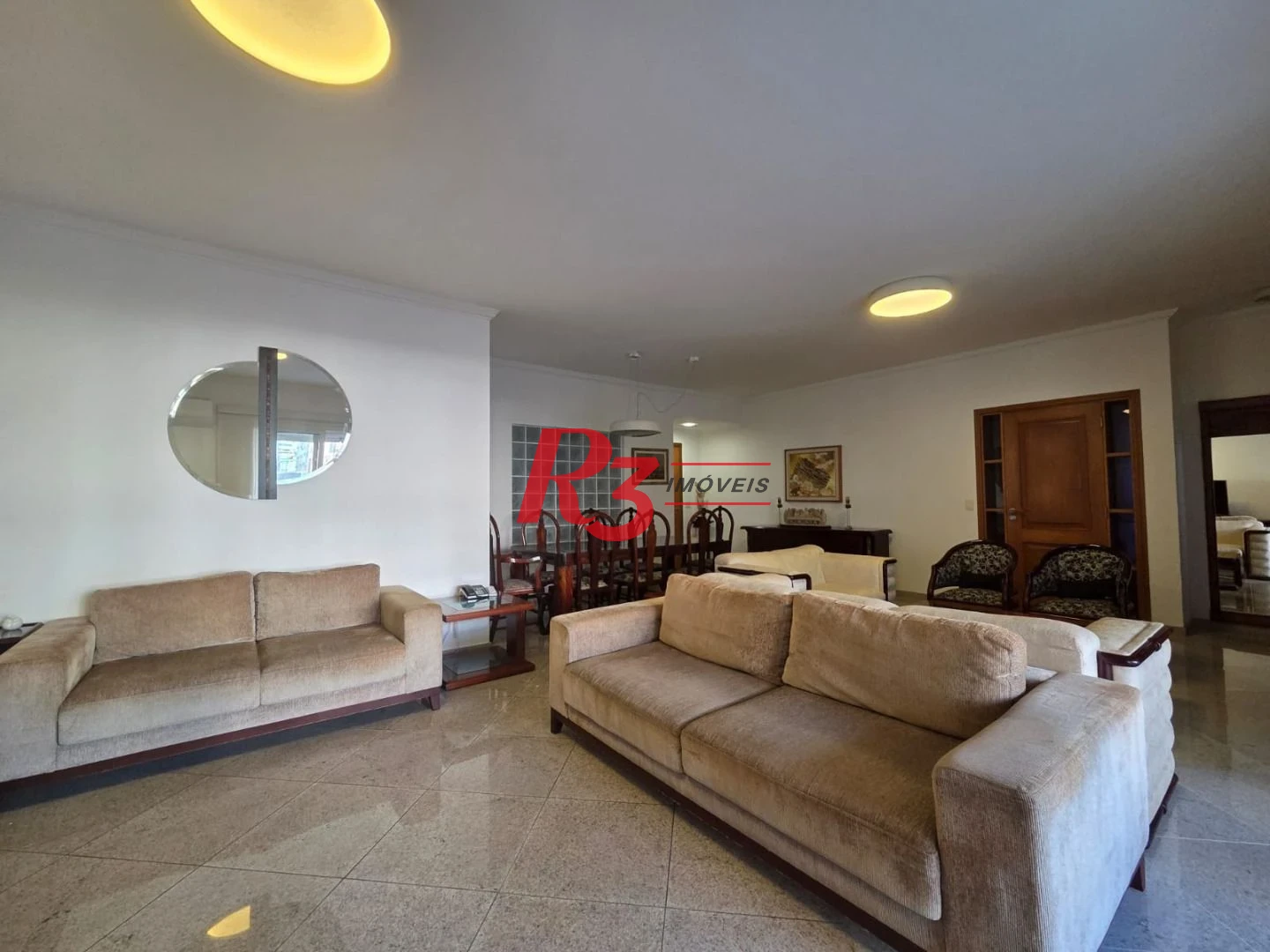 Apartamento com 4 dormitórios à venda, 243 m² por R$ 2.700.000,00 - Gonzaga - Santos/SP