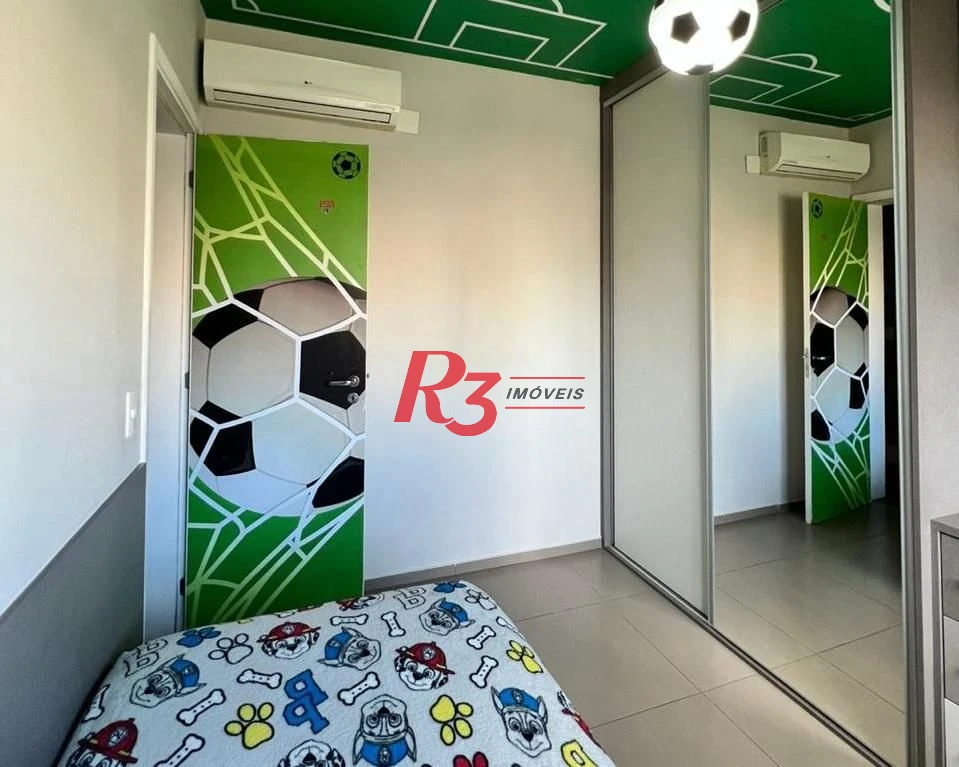 Apartamento com 3 dormitórios à venda, 111 m² por R$ 1.330.000,00 - Ponta da Praia - Santos/SP