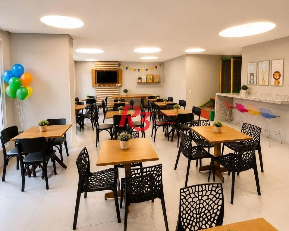 Apartamento com 3 dormitórios à venda, 111 m² por R$ 1.330.000,00 - Ponta da Praia - Santos/SP
