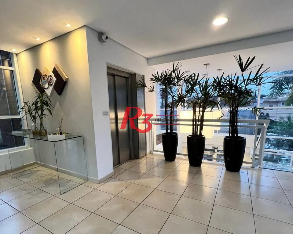 Apartamento com 3 dormitórios à venda, 111 m² por R$ 1.330.000,00 - Ponta da Praia - Santos/SP