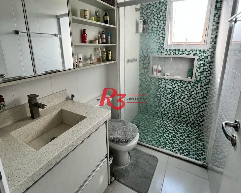 Apartamento com 3 dormitórios à venda, 111 m² por R$ 1.330.000,00 - Ponta da Praia - Santos/SP