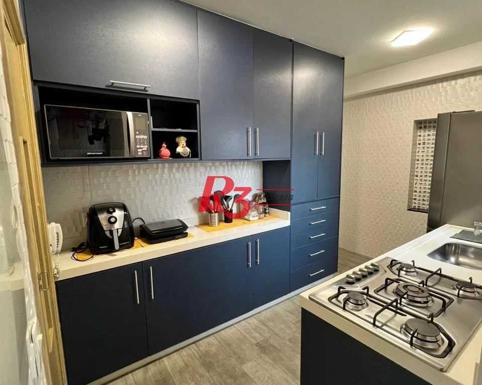 Apartamento com 3 dormitórios à venda, 111 m² por R$ 1.330.000,00 - Ponta da Praia - Santos/SP