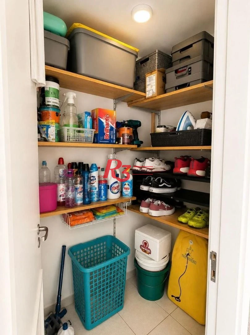 Apartamento com 3 dormitórios à venda, 111 m² por R$ 1.330.000,00 - Ponta da Praia - Santos/SP