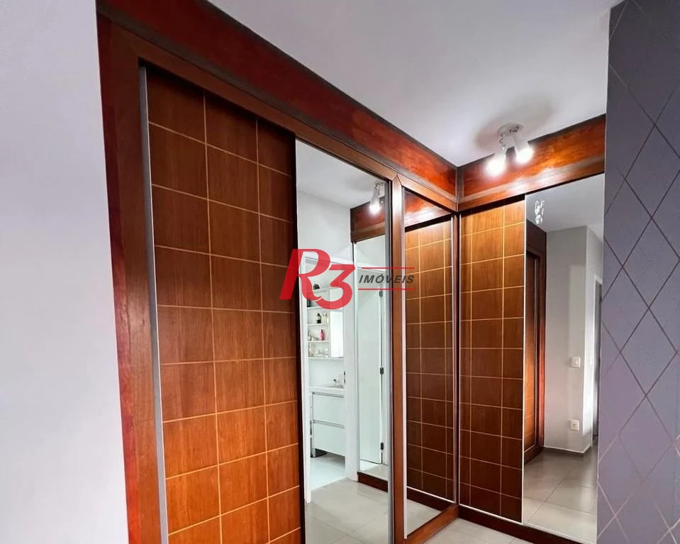 Apartamento com 3 dormitórios à venda, 111 m² por R$ 1.330.000,00 - Ponta da Praia - Santos/SP