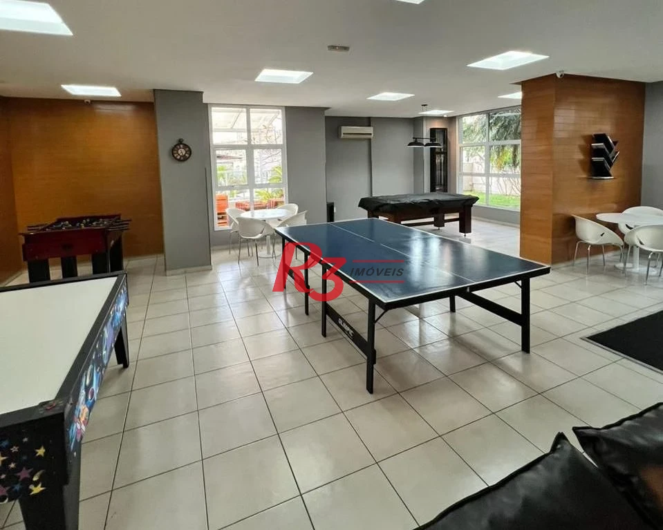 Apartamento com 3 dormitórios à venda, 111 m² por R$ 1.330.000,00 - Ponta da Praia - Santos/SP