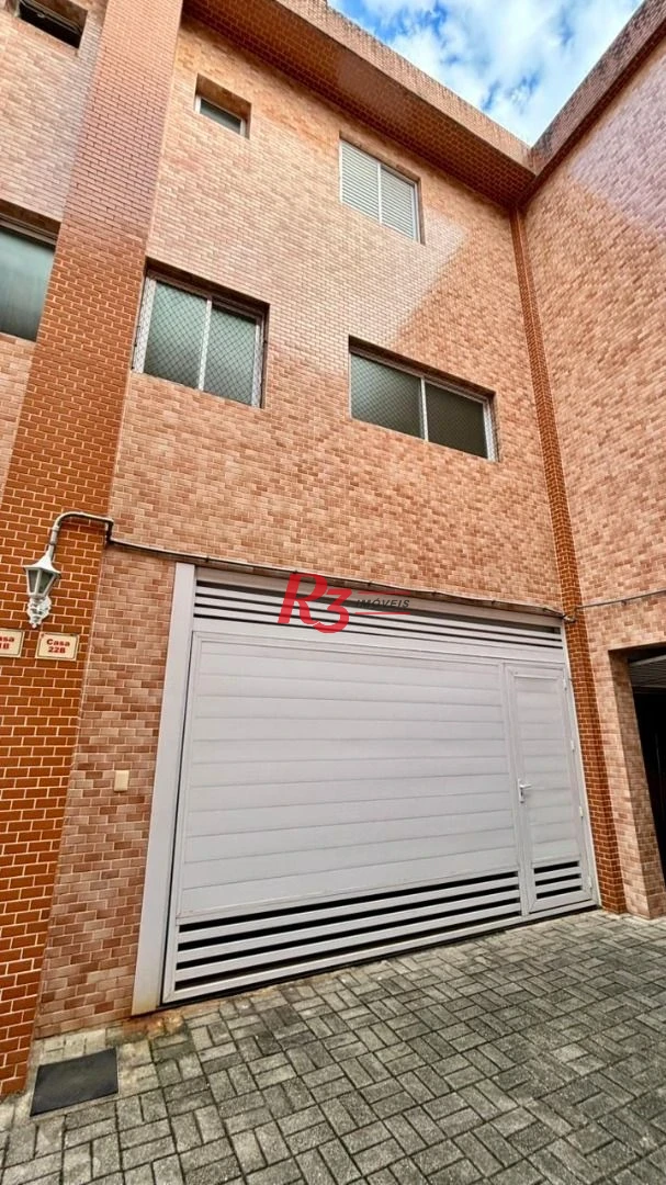 Village com lazer com 2 dormitórios à venda, 106 m² por R$ 585.000 - Vila Mathias - Santos/SP
