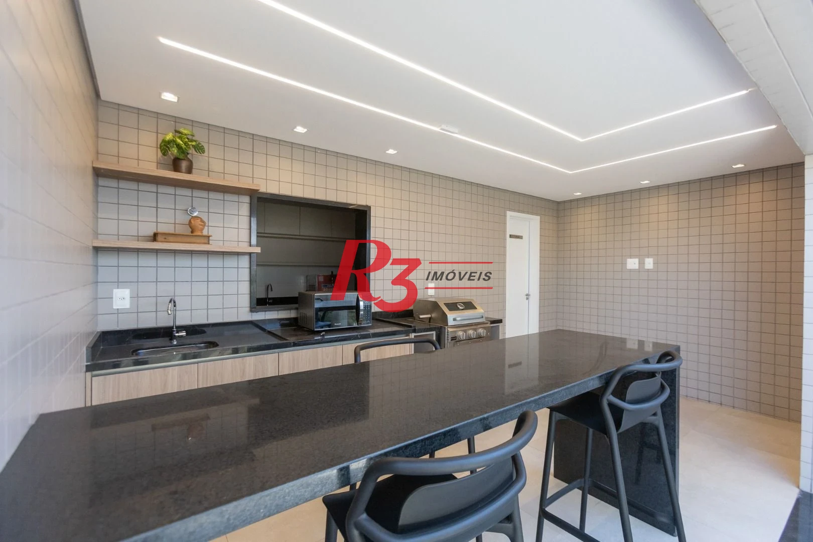 Apartamento à venda, 38 m² por R$ 430.000,00 - Macuco - Santos/SP