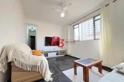 Apartamento com 3 dormitórios para alugar, 94 m² por R$ 4.200,02/mês - Ponta da Praia - Santos/SP