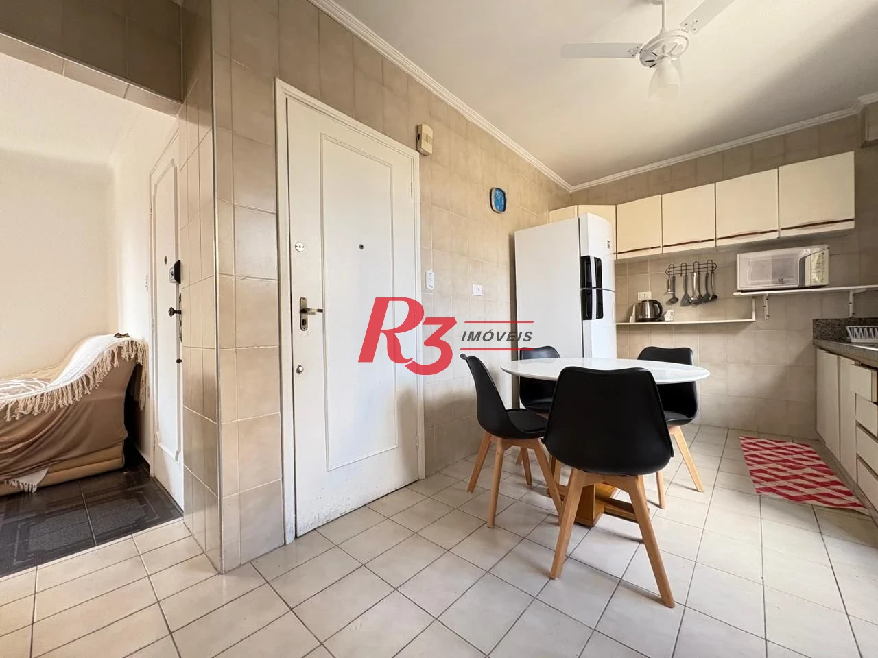 Apartamento com 3 dormitórios para alugar, 94 m² por R$ 4.200,02/mês - Ponta da Praia - Santos/SP