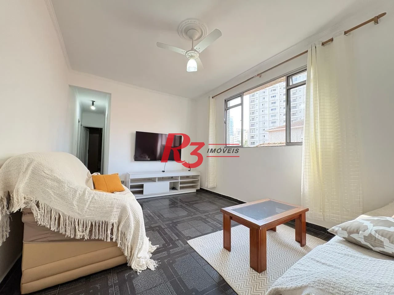 Apartamento com 3 dormitórios para alugar, 94 m² por R$ 4.200,02/mês - Ponta da Praia - Santos/SP
