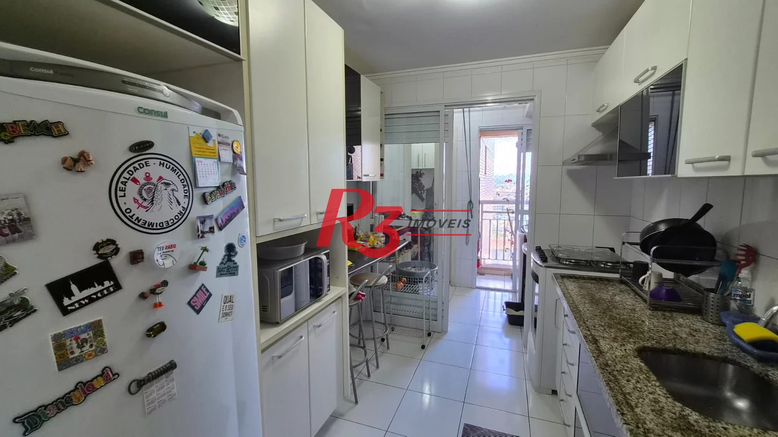 Apartamento com 3 dormitórios à venda, 102 m² por R$ 1.100.000,00 - Ponta da Praia - Santos/SP