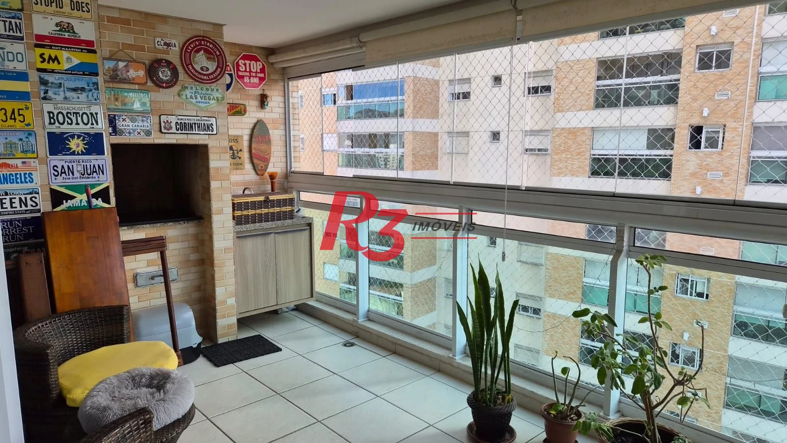 Apartamento com 3 dormitórios à venda, 102 m² por R$ 1.100.000,00 - Ponta da Praia - Santos/SP