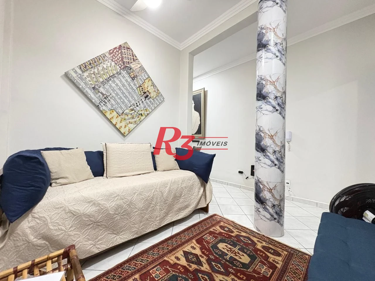 Apartamento com 2 dormitórios para alugar, 64 m² por R$ 5.500,02/mês - Boqueirão - Santos/SP