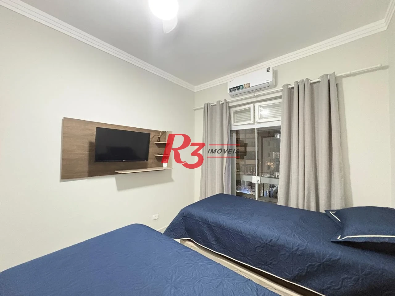 Apartamento com 2 dormitórios para alugar, 64 m² por R$ 5.500,02/mês - Boqueirão - Santos/SP