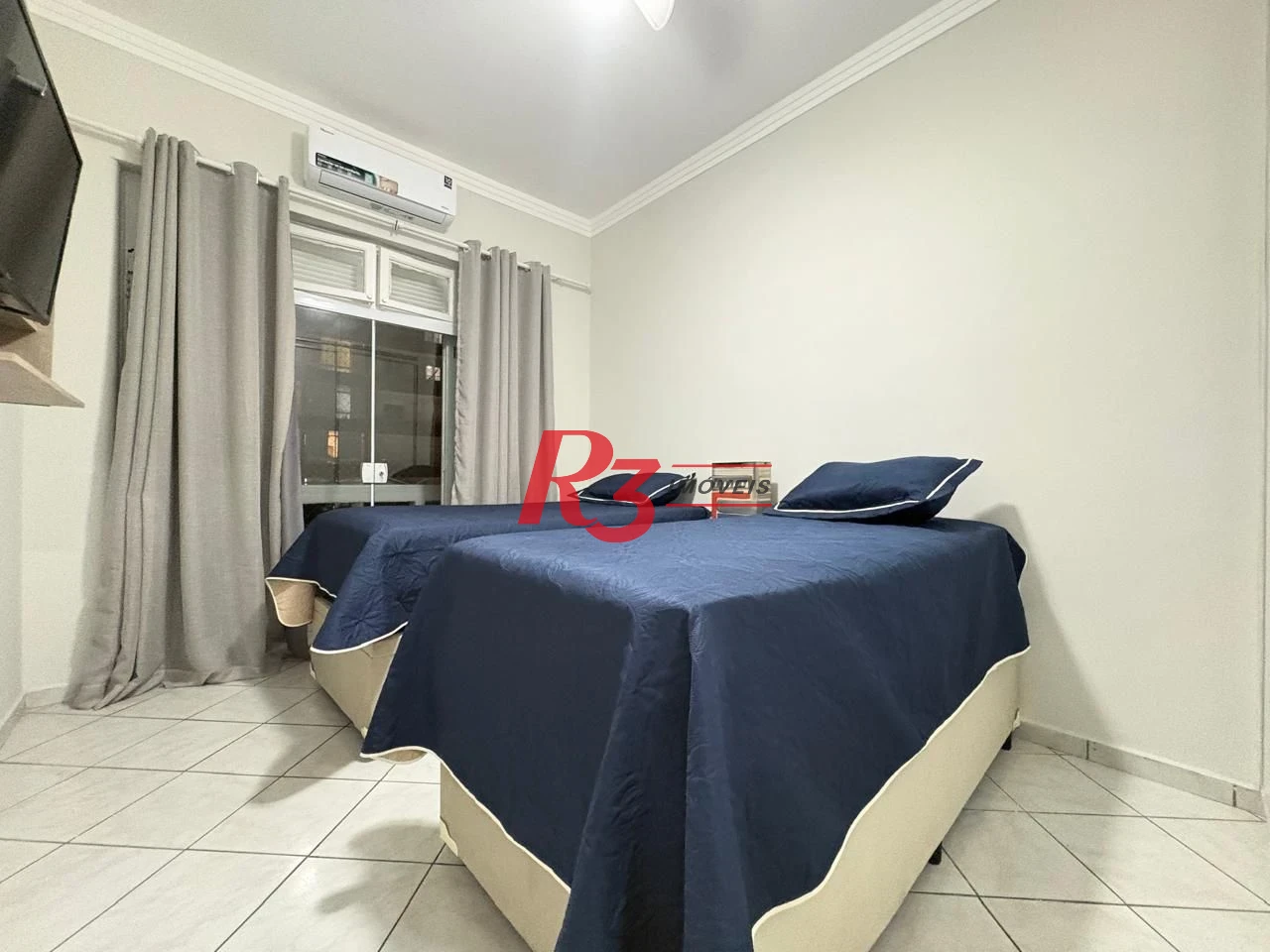 Apartamento com 2 dormitórios para alugar, 64 m² por R$ 5.500,02/mês - Boqueirão - Santos/SP