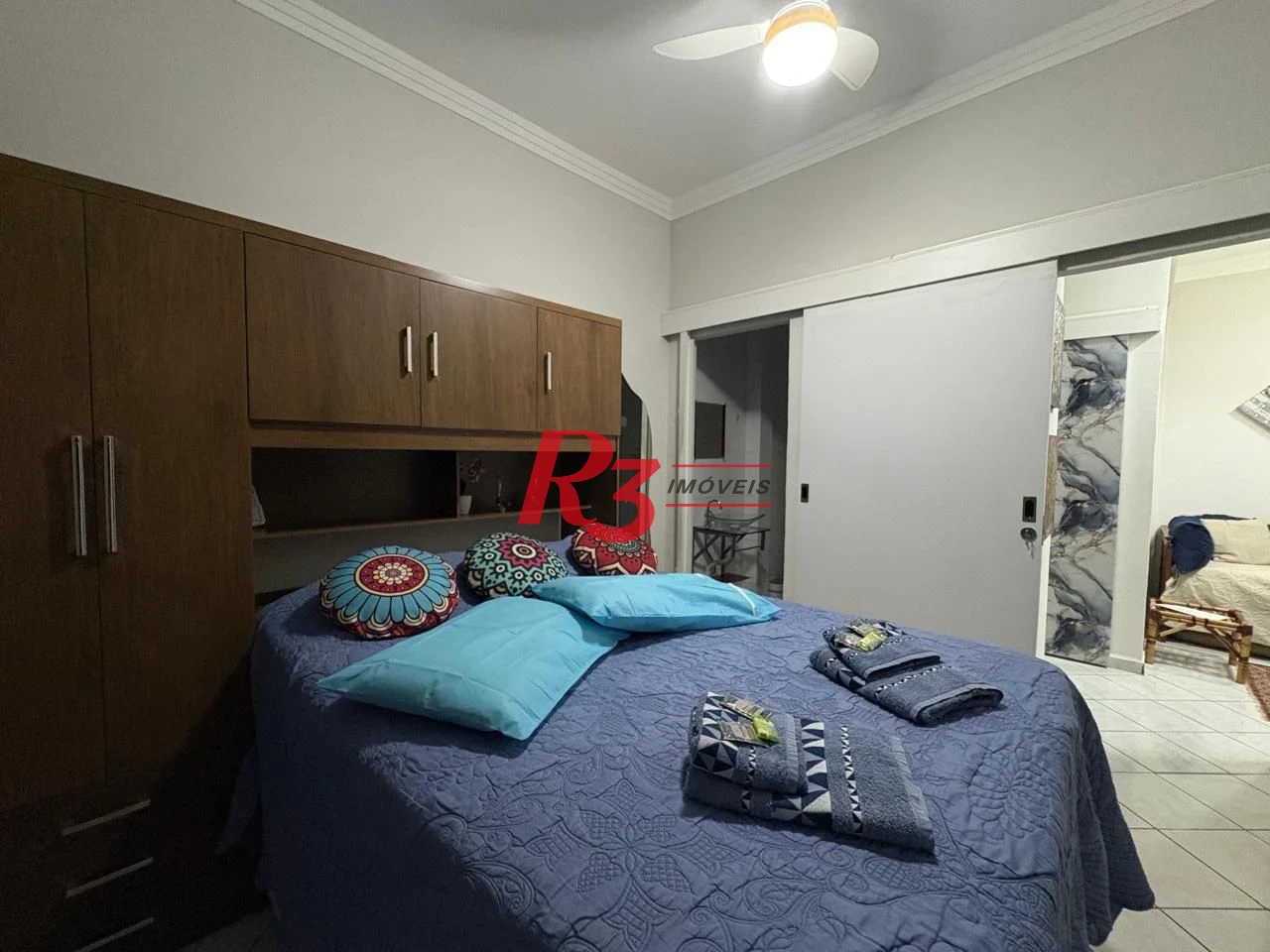 Apartamento com 2 dormitórios para alugar, 64 m² por R$ 5.500,02/mês - Boqueirão - Santos/SP