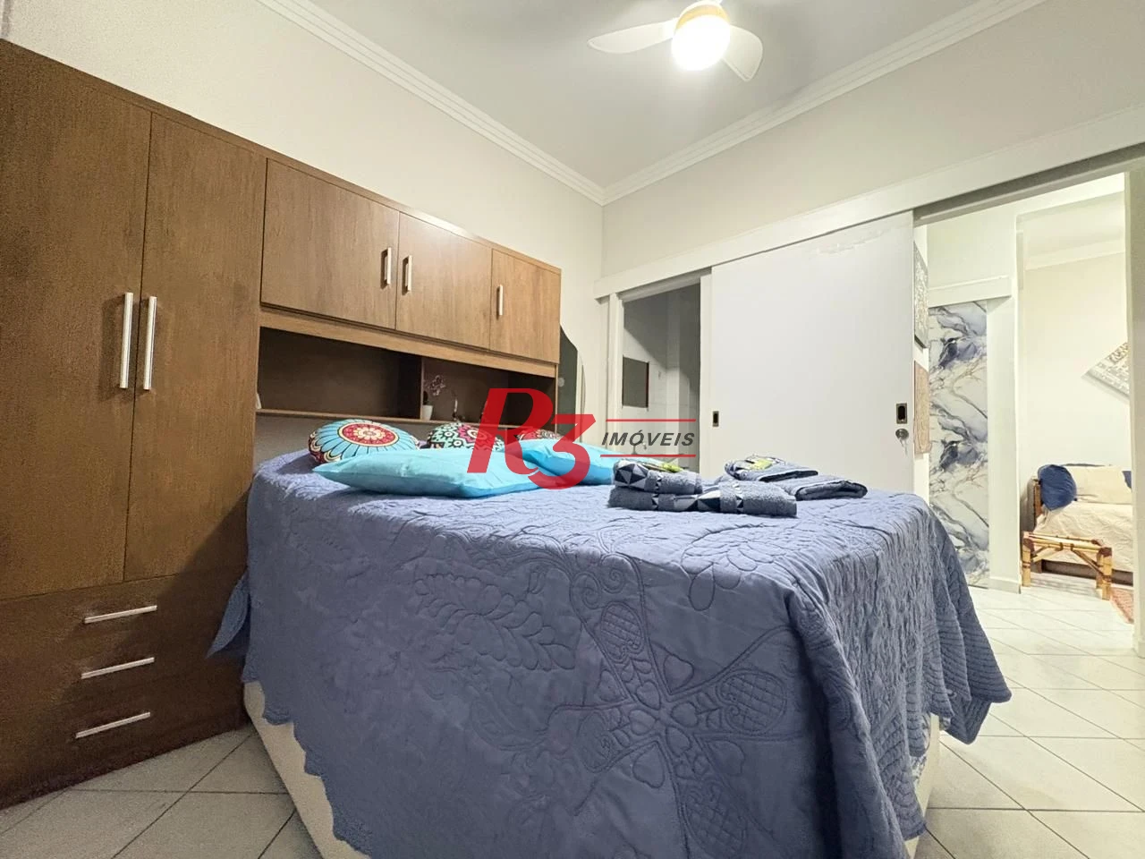 Apartamento com 2 dormitórios para alugar, 64 m² por R$ 5.500,02/mês - Boqueirão - Santos/SP