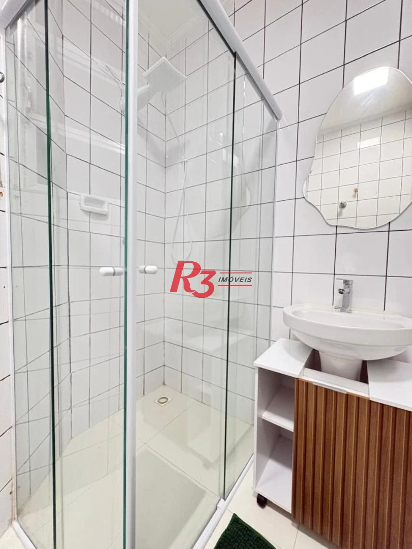 Apartamento com 2 dormitórios para alugar, 64 m² por R$ 5.500,02/mês - Boqueirão - Santos/SP