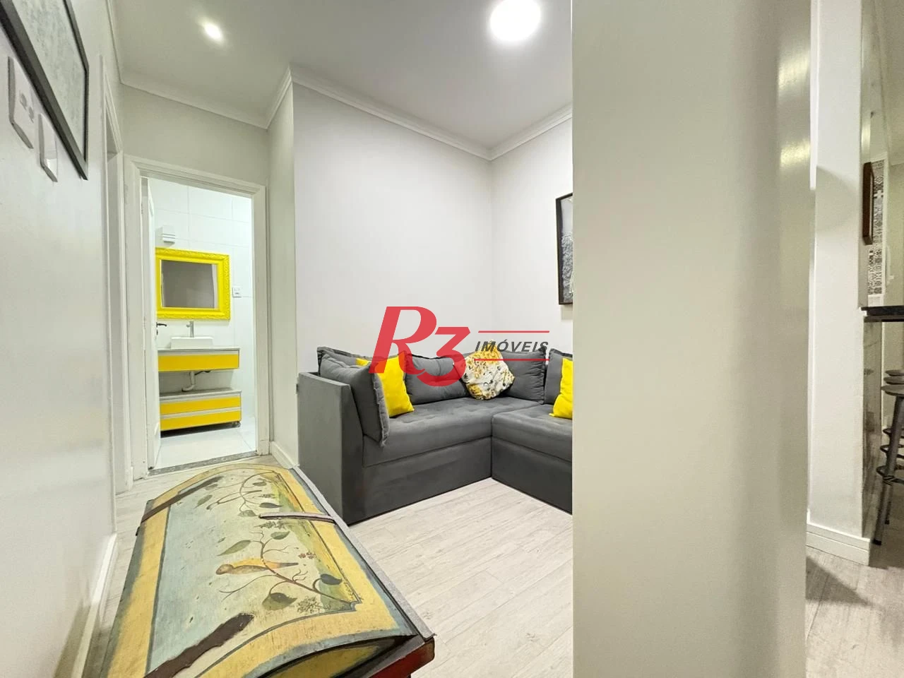 Apartamento com 2 dormitórios para alugar, 64 m² por R$ 5.500,02/mês - Boqueirão - Santos/SP